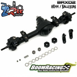 Eje delantero recto PHAT™ Boom Racing BRX90 ballestas, engranajes AR44 HD ensamblado para BRX02