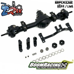 Eje delantero recto PHAT™ Boom Racing BRX90 engranajes AR44 HD ensamblado para BRX02