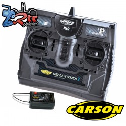Emisora Carson FS Reflex Stick II 2.4 GHz 6 Canales