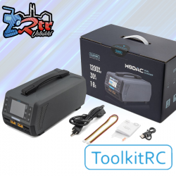 Cargador ToolkitRC M8DAC LiPo 1-8S 30A 2 Entradas AC