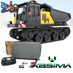 Maquina de obras Absima 1/50 RC Tracked Dump die-cast RTR