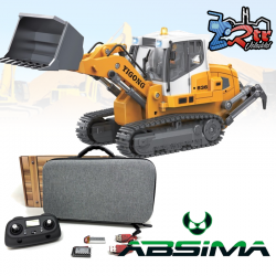 Maquina de obras Absima 1/50 RC Tracked Loader die-cast RTR