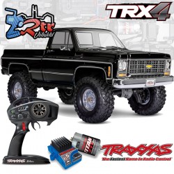 Traxxas TRX-4 4wd 1/10 Scale & Trail Crawler Chevrolet K10 Negro