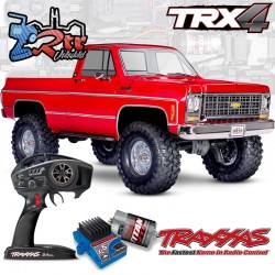 Traxxas TRX-4 4wd 1/10 Scale & Trail Crawler Chevrolet K10 Rojo