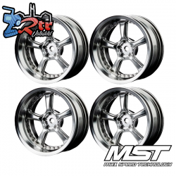 Llantas MST Plata mate Kairos Wheel Outset +5mm (4 Unidades) MST832026FS