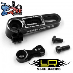 YeahRacing Servo Horn ajustable Negro (25T dientes) 1...