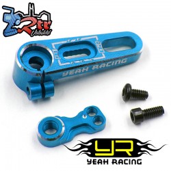 YeahRacing Servo Horn ajustable Azul (25T dientes) 1 Unidad 15,5 mm a 20 mm