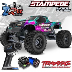 Traxxas Stampede HD 2wd Brushless VX3 Monster Truck 1/10 RTR Rosa