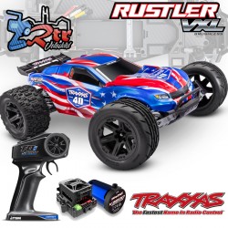 Traxxas Rustler HD 2wd Brushless VX3 Monster Truck 1/10...