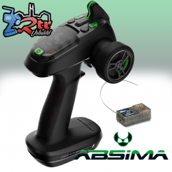 Emisora 5 Canales Absima Wheel Radio CR4S-EVO GYRO 2.4GHz