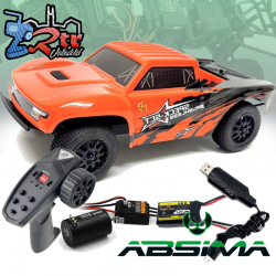Absima 1/24 2WD Short Course Truck "Speck-SCT" brushless RTR Naranja