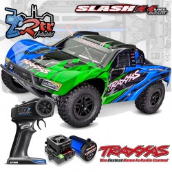 Traxxas Slash HD 4wd Brushless VX3 Short Course 1/10 RTR Verde