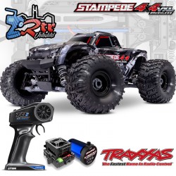 Traxxas Stampede HD 4wd Brushless VX3 Monster Truck 1/10 RTR Negro