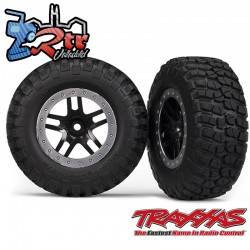 Neumáticos y ruedas ensamblados pegados 12mm SCT Split-Spoke neumáticos BFGoodrich® Mud-Terrain™ T/A® KM2 Traxxas TRA5883