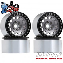 Llantas Injora 2.2 aluminio Crawler beadlock 109gr cada una (4 Unidades)