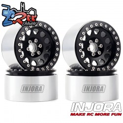 Llantas Injora 2.2 aluminio Crawler beadlock 109gr cada una (4 Unidades)