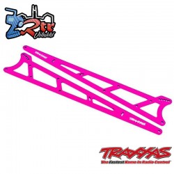 Placas laterales de aluminio Rosae para barra antivuelco Traxxas TRA9462P