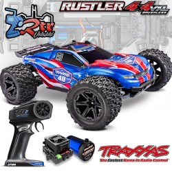 Traxxas Rustler HD 4wd Brushless VX3 Monster Truck 1/10...