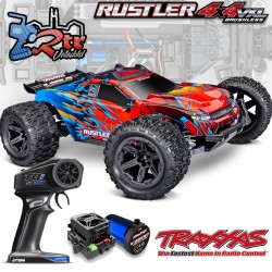 Traxxas Rustler HD 4wd Brushless VX3 Monster Truck 1/10...