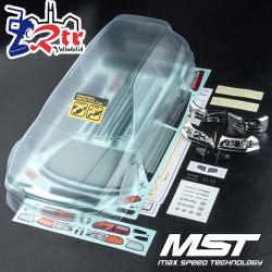 Carrocería Honda Civic EG6 185mm Transparente MST720006