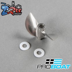 Hélice Pro Boat de 1,73 x 1,6 para eje de 3/16 PRB282055