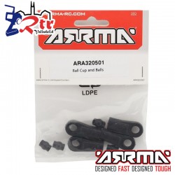 Copa de bolas y bolas Arrma ARA320501