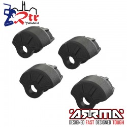 Protector de tapas de choque 4 unidades Arrma AR330492