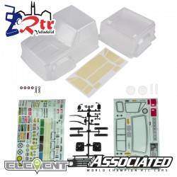 Carrocería ELEMENT Enduro Transparente completa 313mm