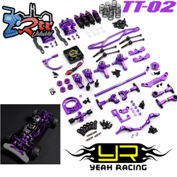 Kit de conversión de aluminio y carbono magenta para...