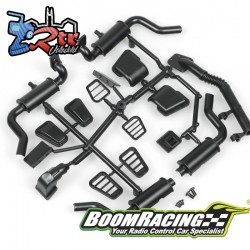Snorkel, escape y cubiertas de ventilación para Defender 90/110/130 BRX02 BoomRacing