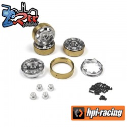 CC6 Aluminum Wheel 1.3in (Silver-4pcs)
