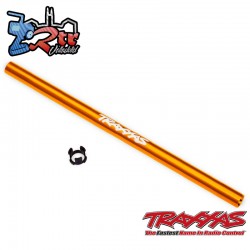 Eje de transmisión central de aluminio naranja de 189 mm Traxxas TRA6765-ORNG