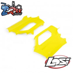 Losi Body Panel  Door  Left-Right  Florescent Yellow:...