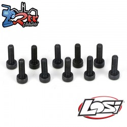 Losi Cap Head Screws  M3 x 10mm STL (10)