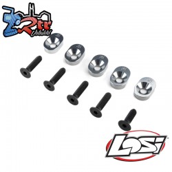 Losi Engine Mount Insert & Screws  20-67 (5): 5IVE-TG 3.0