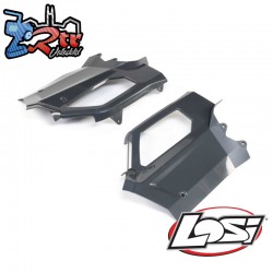 Losi Body Panel  Door  Left-Right  Gun Metal Grey: 5IVE-T...