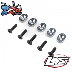 Losi Engine Mount Insert and Screws  19-67 (5): 5IVE-TG 3.0
