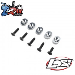 Losi Engine Mount Insert and Screws  18.5-67 (5): 5IVE-TG...