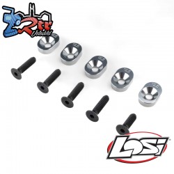 Losi Engine Mount Insert and Screws  19.5-67 (5): 5IVE-TG...