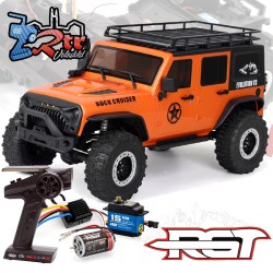 Crawler Rock Cruiser 1/10 RGT86100V3-O V3 Waterproft 4x4 Naranja RTR