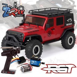 Crawler Rock Cruiser 1/10 RGT86100V3-R V3 Waterproft 4x4 Rojo RTR