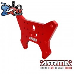ARRMA Aluminum Front Shock Tower  Red