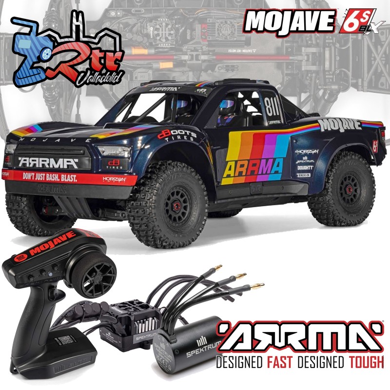 Arrma Mojave 6S 4X4 RTR Brushless Desert Truck 1/7 4X4 RTR Azul