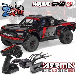 Arrma Mojave 6S EXB 4X4 RTR Brushless Desert Truck 1/7 4X4 RTR Negro