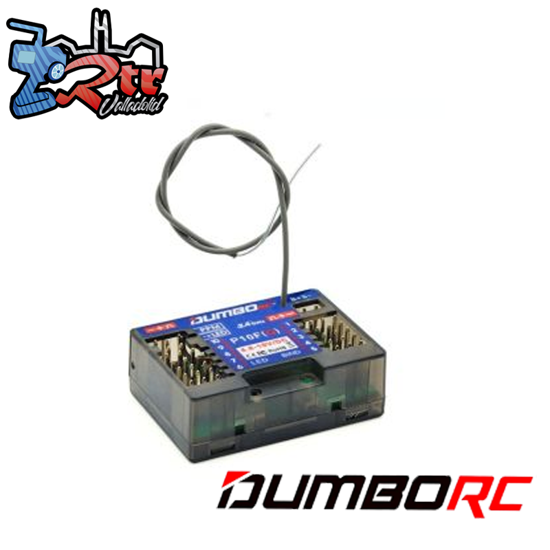 Receptor DumboRC P10FG 10 Canales Receiver con Gyro