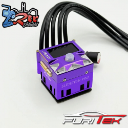 Furitek Slide-Tech Pro Drift Purpura Brushless ESC 160A 2s LiPo OLED y ventilador interno