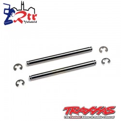 Pasadores de suspensión, 44 mm (2) con clips en E Traxxas TRA2640