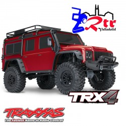 Traxxas TRX-4 4wd 1/10 Scale & Trail Crawler Land Rover Defender Rojo