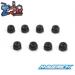 Flanged Lock Nut M2.5 (8pcs)