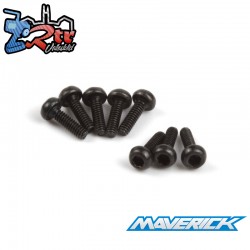 Button Head Screw M1.4x5mm (Hex-Socket-8pcs)
